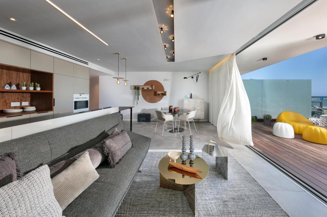 Beach Lux Apartment Haifa Esterno foto